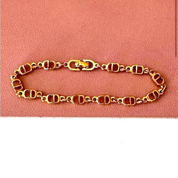 Vintage Dior CD Logo Bracelet - Picture 4 of 5